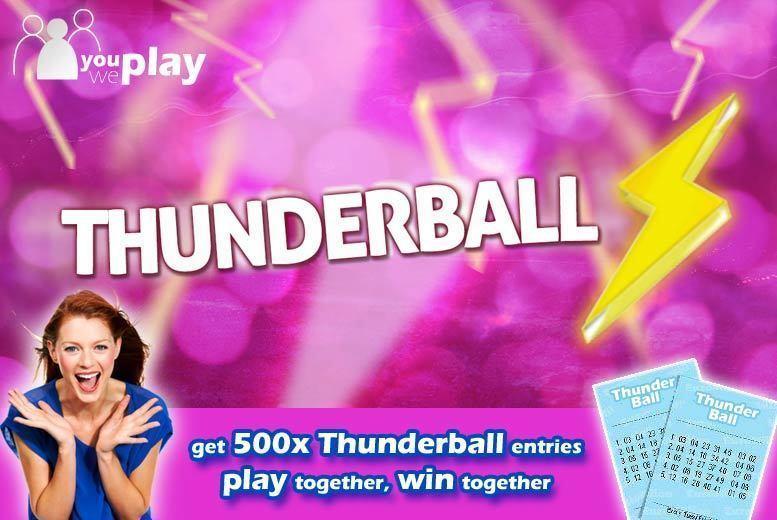 500 Thunderball Lines With You Play We Play Syndicate