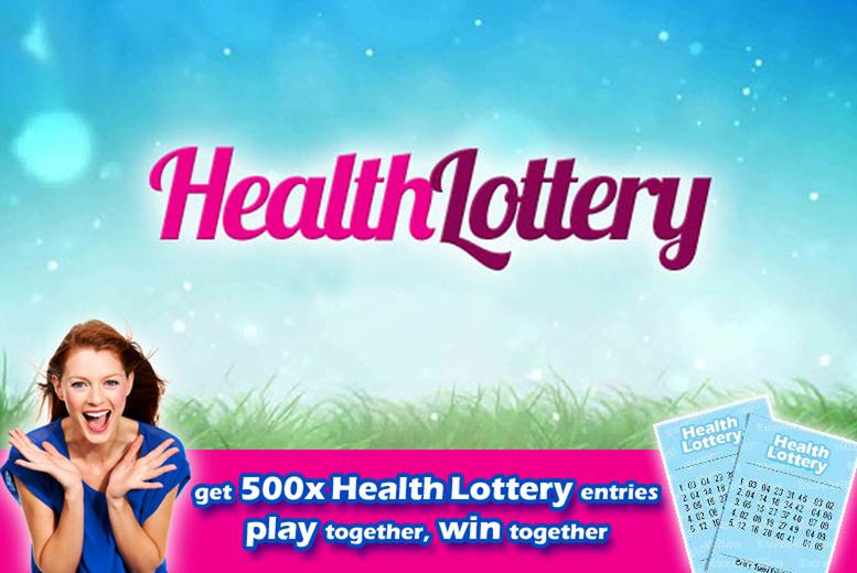 500 Health Lottery Lines With You Play We Play
