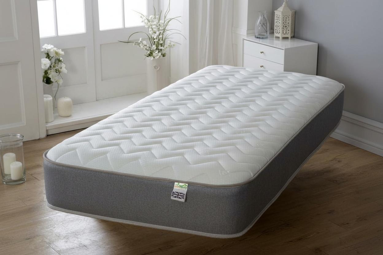Zig Zag Memory Fibre Sprung Mattress - All Sizes