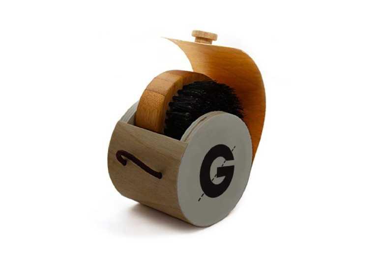 Groomarang Deluxe Boar Bristle Beard Brush - Ultimate Men'S Grooming Tool For Beard Care & Shaping