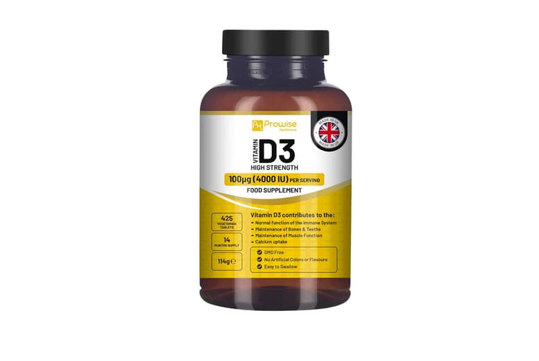 Immune Boost Vitamin D3 4000Iu Vegetarian Tablets - 14-Month Supply | High Strength Immune Support Supplement