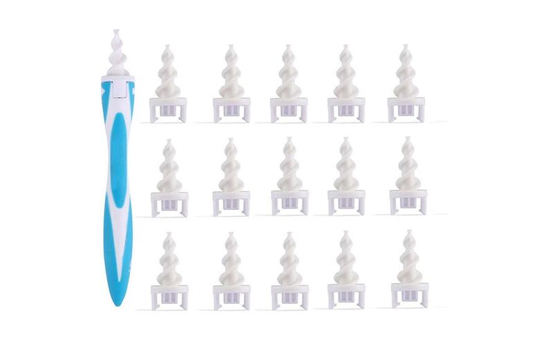 Smarty Swab Spiral Ear Wax Cleaner - Soft Silicone Beauty Tool