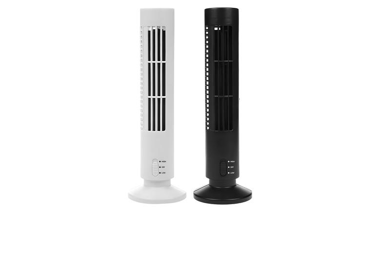 13" Tower Fan - Black Or White