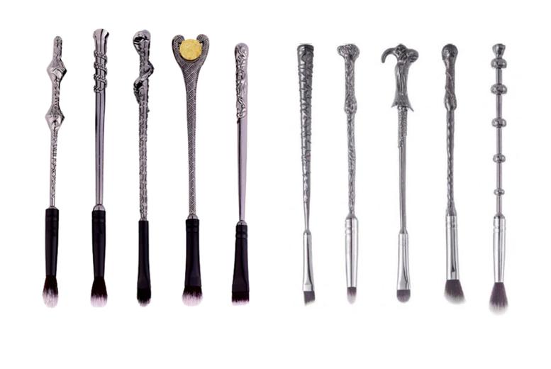Magical Wizard 5Pc Makeup Brush Set - Premium Beauty Tool