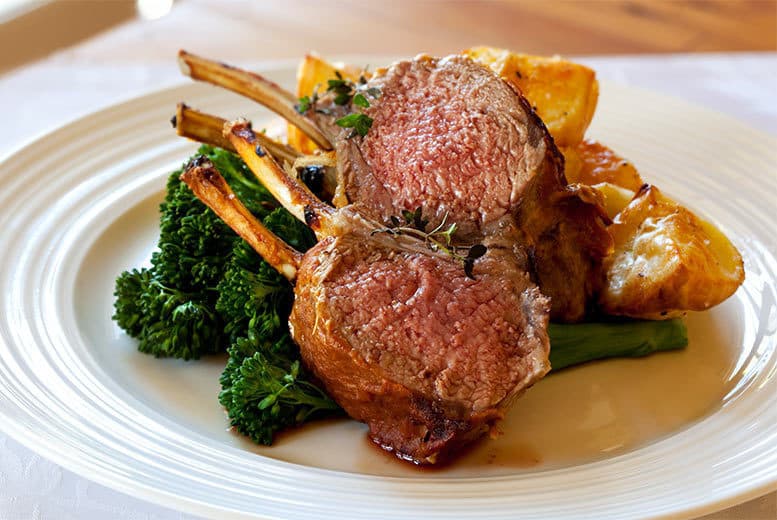 Lamb Cutlets Meal With Sides For 2 - O'Sheas Irish Restaurant