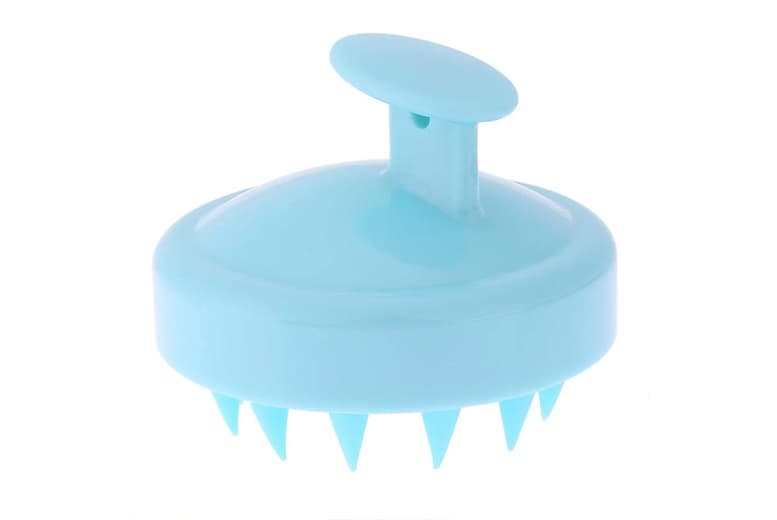 Silicone Scalp Massaging Brush - Dandruff Relief & Hair Growth, For All Hair Types