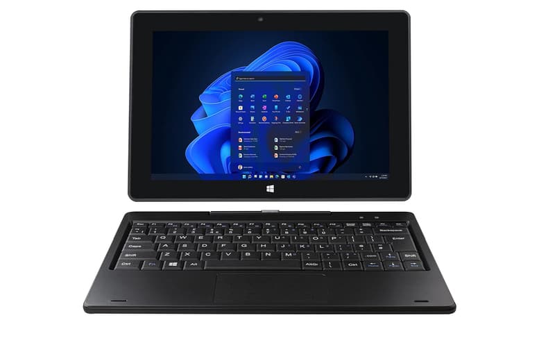 Toshiba Et10 10.1" High Performance 2-In-1 Portable Laptop Tablet - Windows 11, Ssd, Ips Touch Display