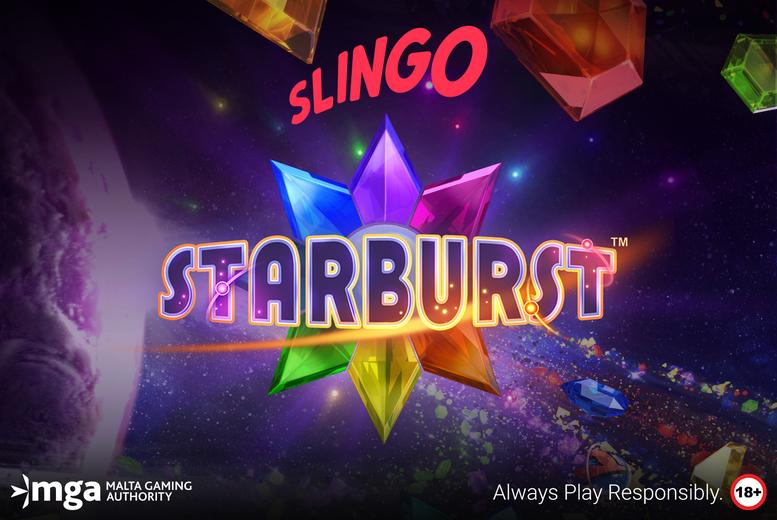 Slingo - 250 Online Slot Spins On Starburst & Berry Burst