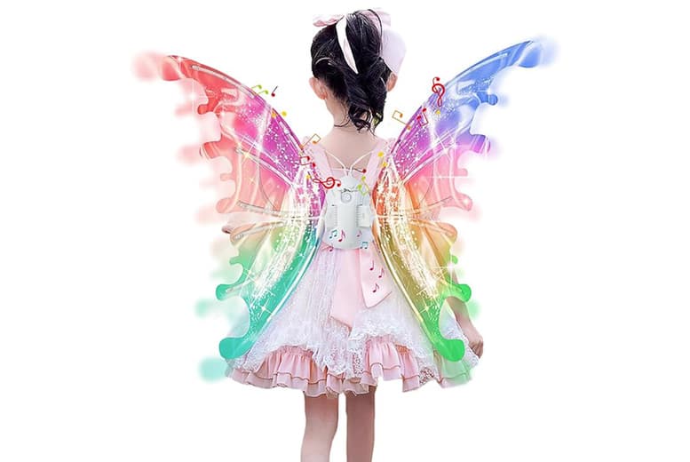Automatic Flying Magic Wings Toy For Kids - Dinosaur Or Butterfly, Battery-Operated, Ages 3+, Imaginative Play