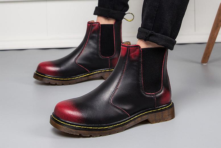 Unisex Chunky Sole Ankle Boots - Breathable, Non-Slip, Fleece-Lined Or Classic