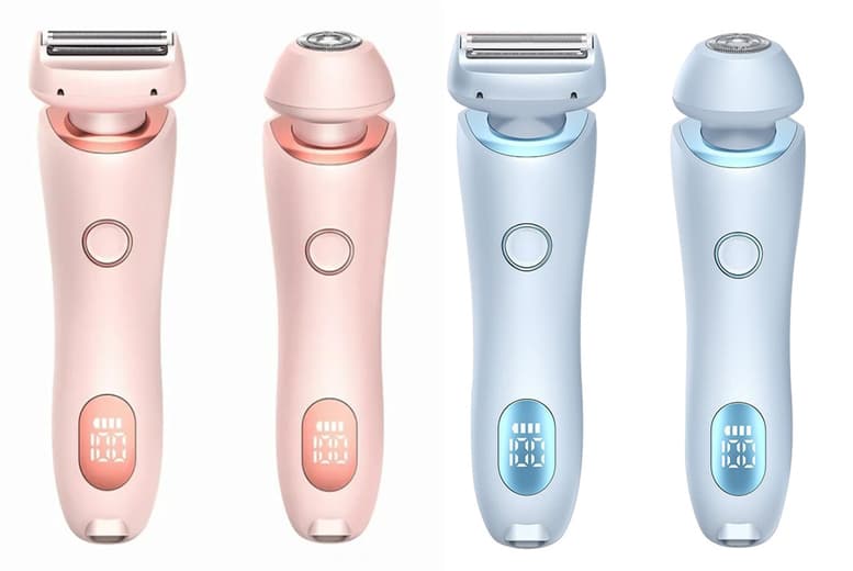 2-in-1 USB Rechargeable Women's Electric Shaver - Precision Hair Removal