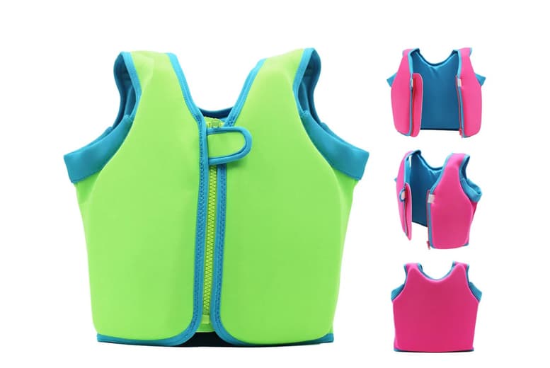 Kid'S Buoyant Swimming Vest In 5 Sizes And 2 Colours