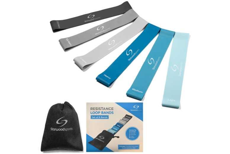 Dynamic Gym Resistance Bands Set - Heavy-Duty Rubber, Adjustable Resistance 5-40Lbs, Compact Home Fitness Equipment