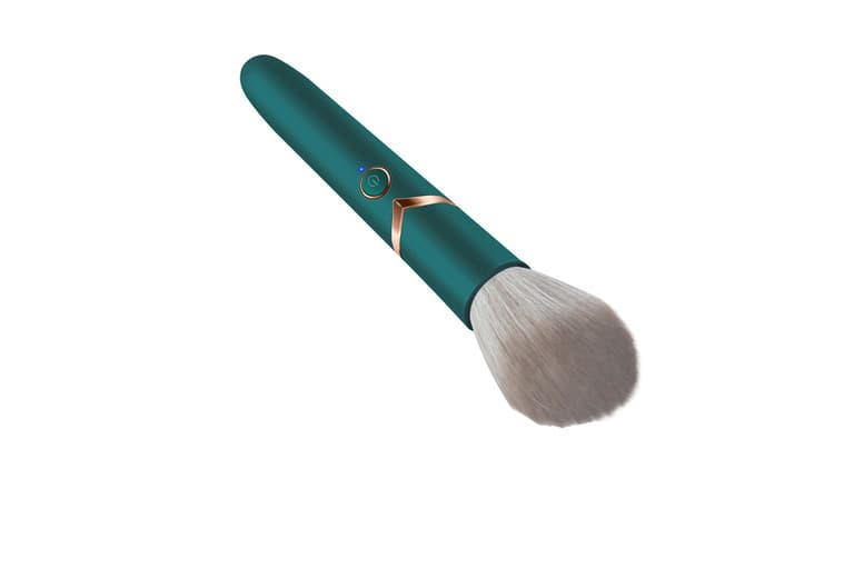 10-Speed Waterproof Vibrator In Makeup Brush Design In 3 Colours