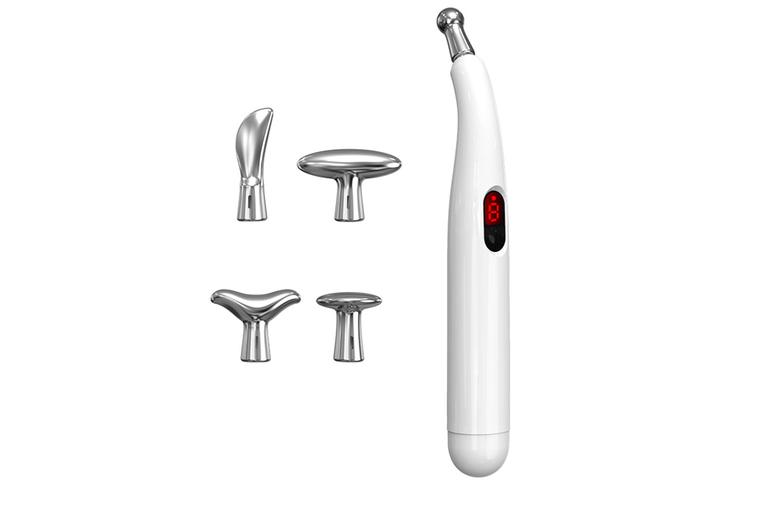 5-In-1 Electric Pulsing Acupuncture Massage Pen - Multi-Function Beauty & Wellness Device