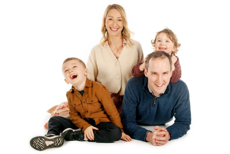 Family Photoshoot For 12 People & Framed Print - Dublin