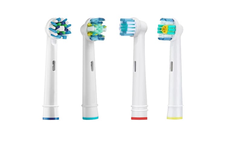 Vibrant Oral-B Compatible Electric Toothbrush Replacement Heads - Multi-Pack For Whitening & Gum Care