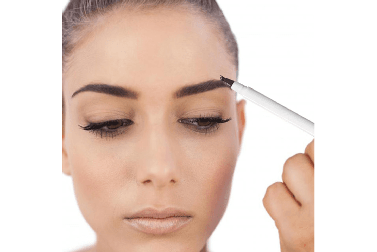 Waterproof Fine Sketch Tattoo Liquid Brow Pen - Long-Lasting, Smudge-Proof, Natural Finish