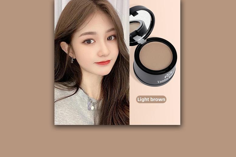 Long-Lasting Volumising Hairline & Brow Powder - Multi-Use, Buildable Finish, 4 Shades