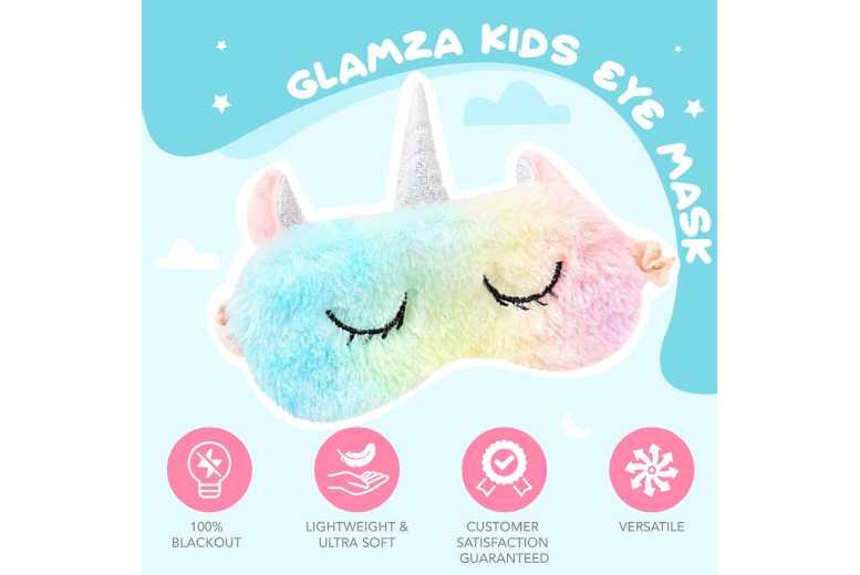 Magical Unicorn Sleeping Eye Masks - Choose 1, 2, Or 3!
