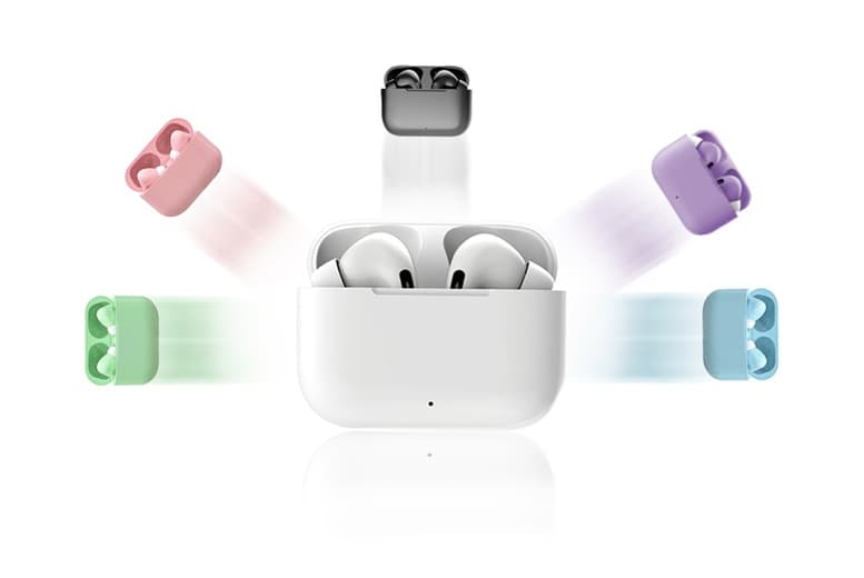 Wireless Bluetooth Noise Cancelling Earbuds Headphones - Bluetooth 5.0, Lightweight, Charging Case, Up To 4Hr Playback