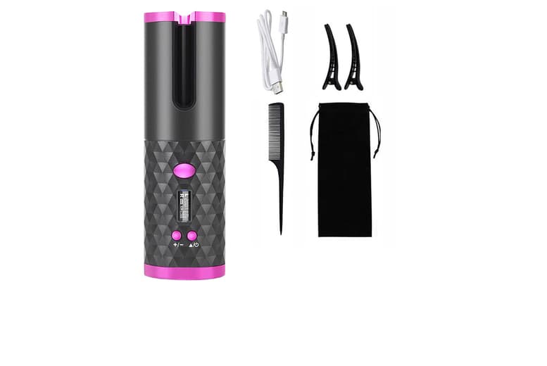 Cordless Auto Rotating Ceramic Hair Curler - 6 Colours