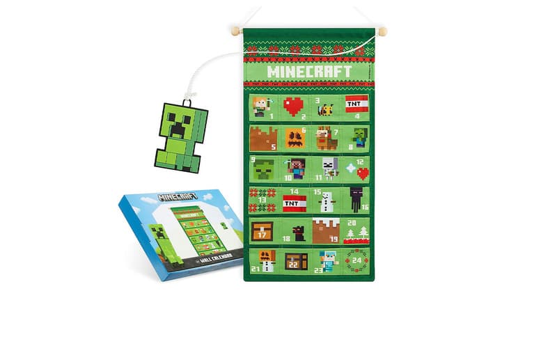 Minecraft Advent Calendar For Kids - 24 Diy Pockets, Customisable Countdown Gift