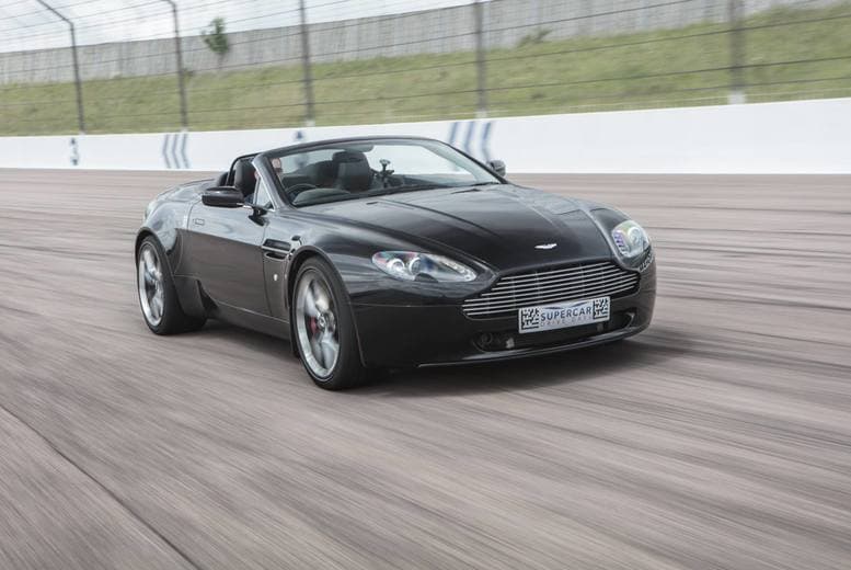 Supercar Driving Experience: Aston Martin V8 Vantage - 3 Or 6 Laps At Nutts Corner, Belfast - Upgrades Available - Supercar Experience