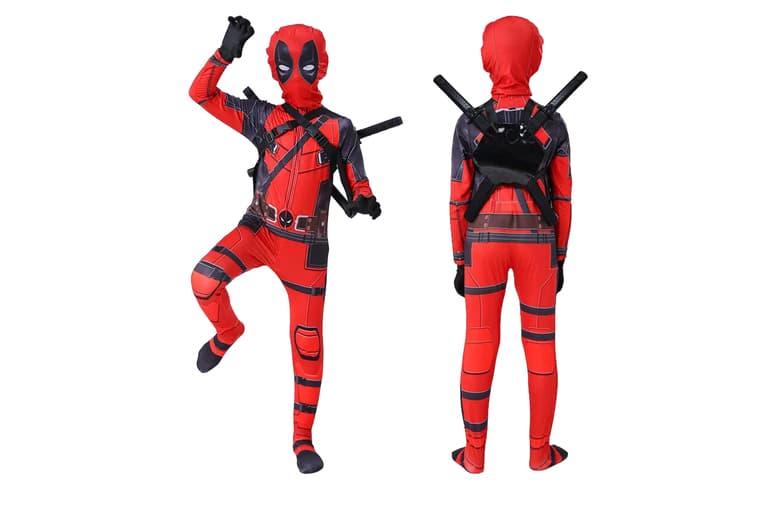 Kids Deadpool  Superhero Costume - 5 Sizes!