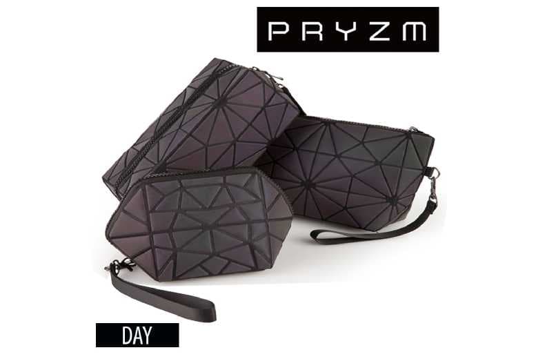 Pryzm Glow Up Makeup Bag Set - Light-Absorbing, Durable, Multipurpose