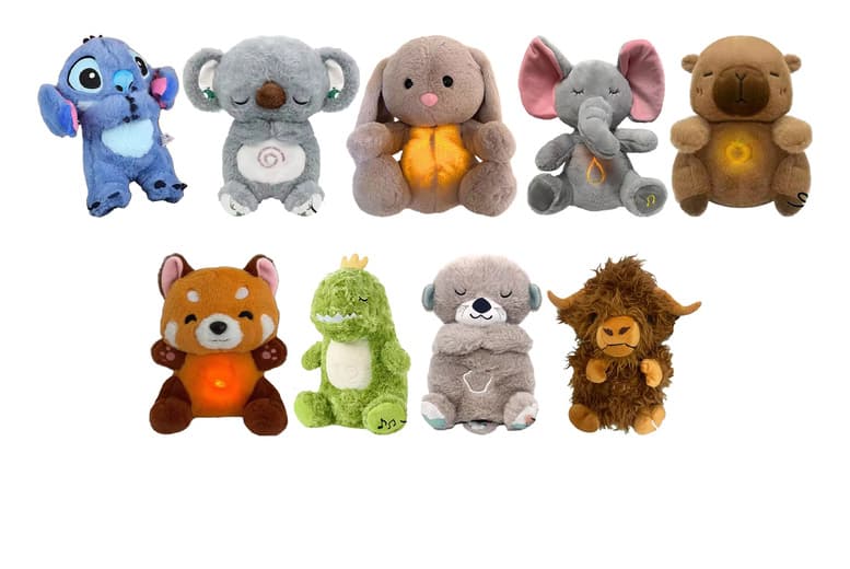 Interactive Sensory Plush Toy - Soothing Musical Comforter For Babies (Ages 0+), 9 Adorable Designs