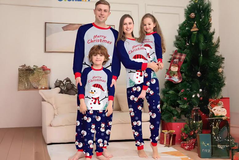 Lightweight Cotton Family Pyjama Set - Summer Matching Loungewear