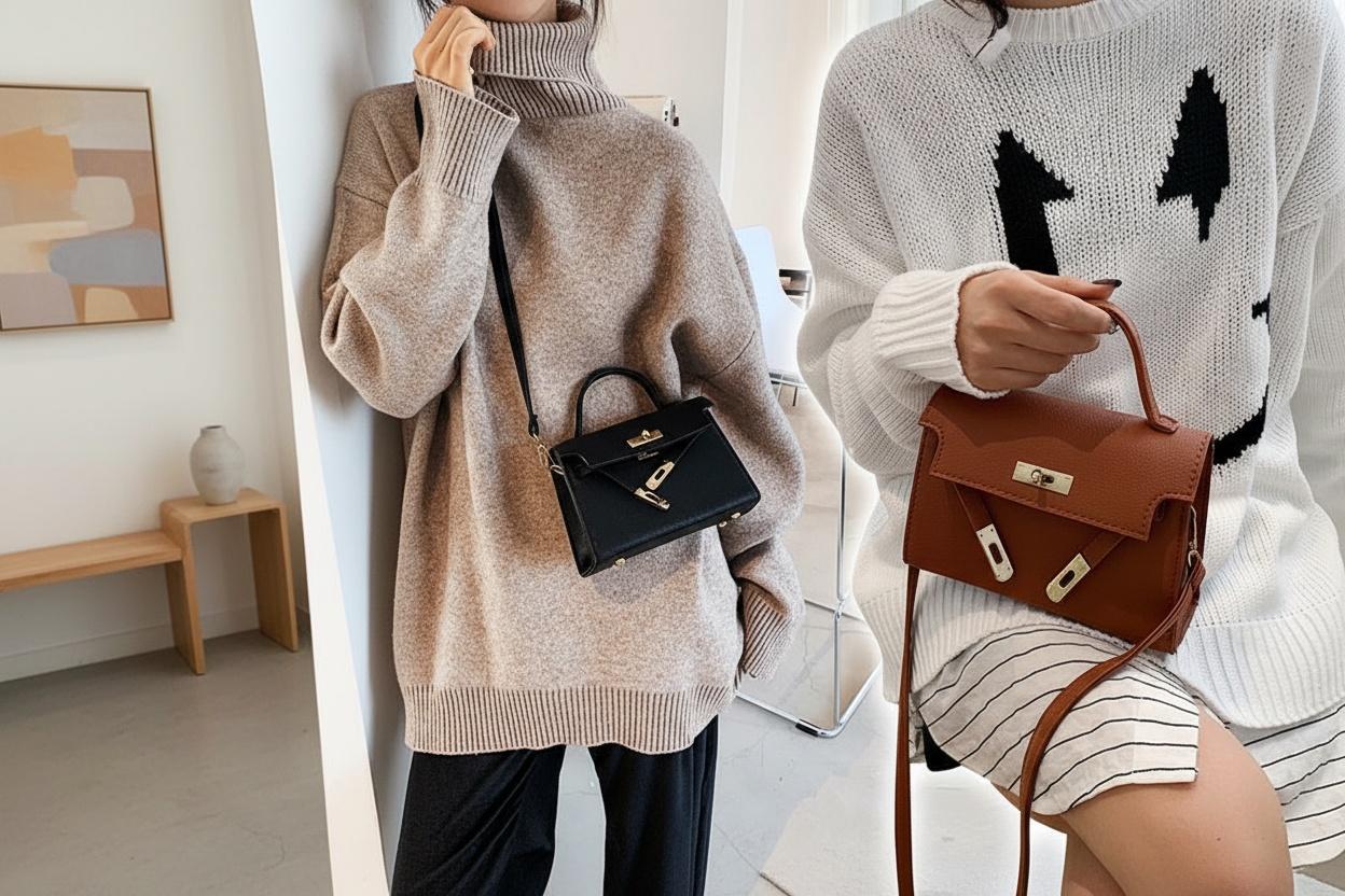Designer  Mini Satchel - 5 Colours