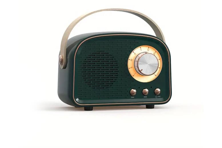 Portable Wireless Mini Retro Speaker - 4 Colours