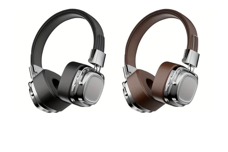 Wireless Noise Cancelling Headphones - Bluetooth 5.3, Touch Controls, Retro Design, Up To 8-Hour Battery - New