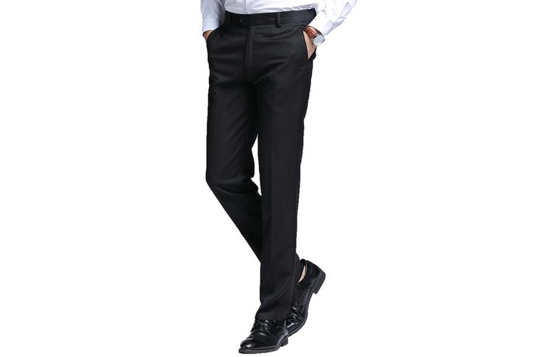 Men'S 3-Pack Breathable Formal Trousers - Versatile Summer Style