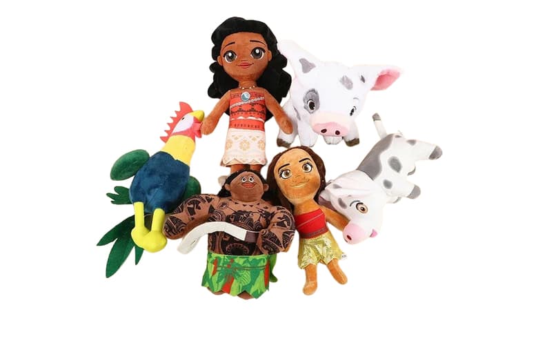 Moana- Plush Toy Collection For Kids - Imaginative Play Soft Dolls (Ages 3+)