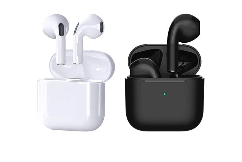 Pro4 Tws Wireless Bluetooth Headphones Earbuds - Hi-Fi Sound, Bluetooth 5.3, Noise Cancelling, In-Ear, New