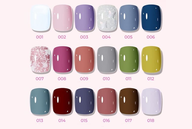 Removable Peel-Off Nail Polish - 36 Vibrant Waterproof Shades, Quick-Dry Formula
