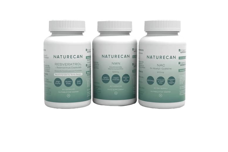 Anti-Ageing Health Supplements (Nac, Nmn, Resveratrol Or Bundle)