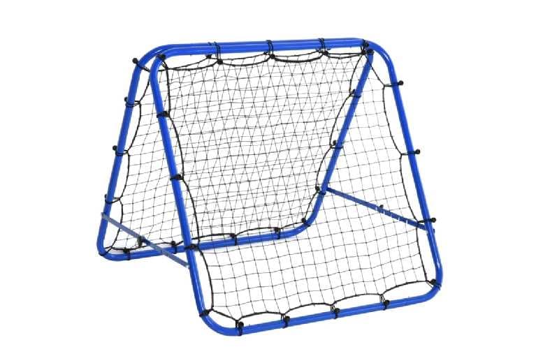 Double-Sided Outdoor Sports Rebounder Net - Adjustable, Portable, All-Weather Pe, 100X95X90Cm, Family Garden Game