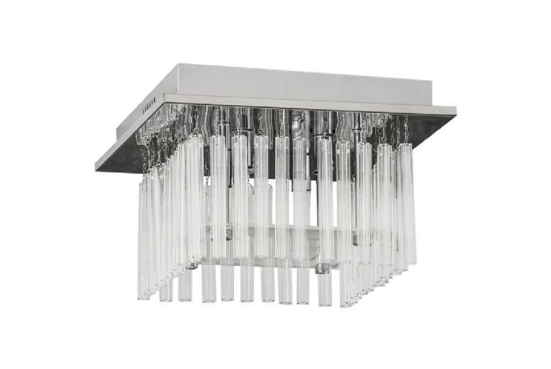 Raindrop Crystal Ceiling Chandelier Light - Modern Pendant, G9 Bulb Compatible, 32Cm