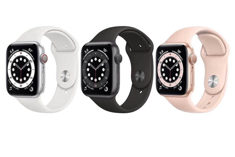 Apple Watch Series 6 With Charger, Sport Band & Warranty - 2 Sizes, 2 Colours & 2 Grades