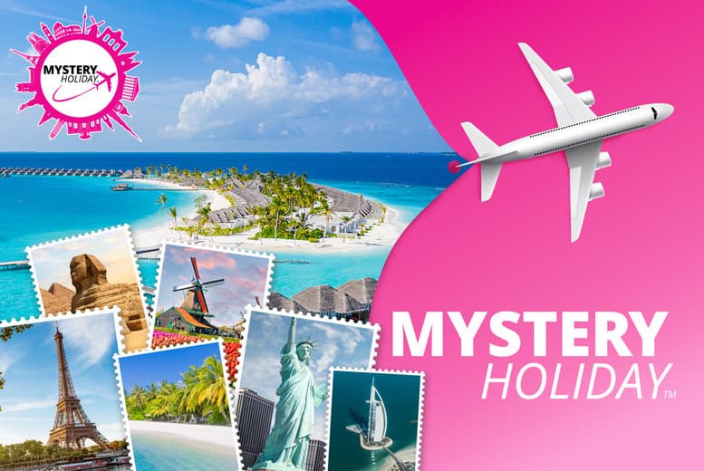 Mystery Holiday™ - Crete, Tenerife, Turkey, Rome, Venice & More!