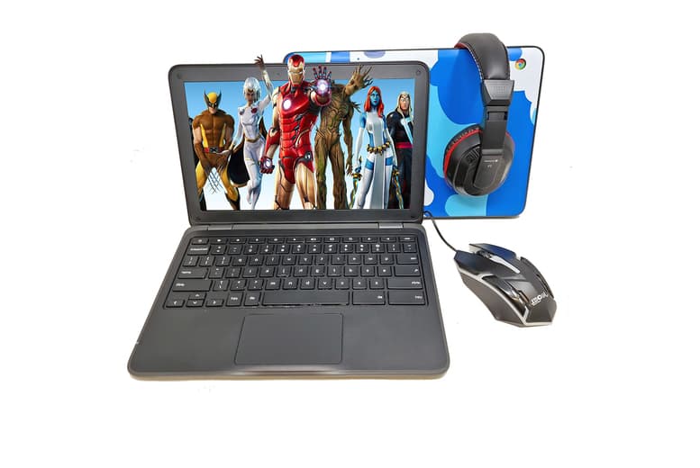 Refurbished 11-Inch Cloud Gaming Chromebook With Touchscreen - Accessories Options - Grade A