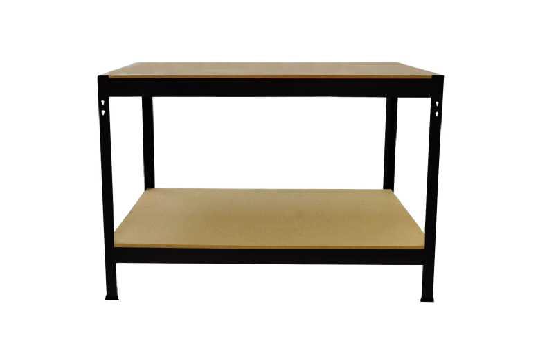 Q-Rax Heavy-Duty Steel Workbench 100Cm - Diy Garage & Workshop Table