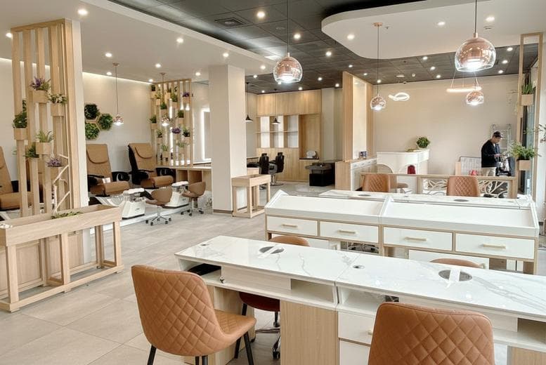 Full Set Of Acrylic Nails @ Kildare Vl Nail Spa & Beauty