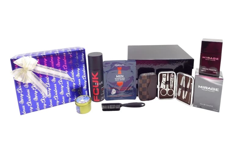 6‑Piece Men'S Luxury Grooming Gift Set With Perfume
