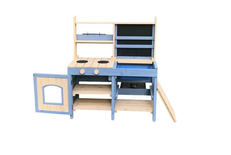 Kiddo Acorn Wooden Mud Kitchen Outdoor Cooking Play Set