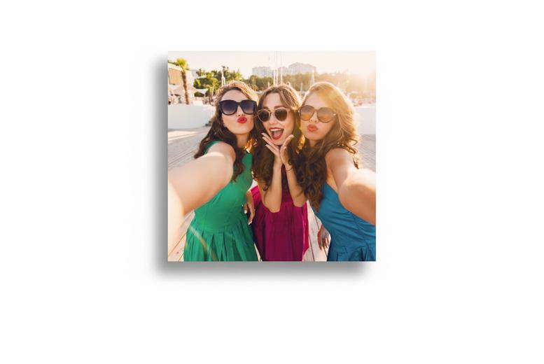 8In X 8In Personalised Canvas Print With Custom Image